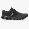 ON Cloud X W Black Asphalt Passion Running