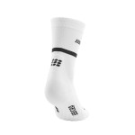 CEP The Run Compression Socks Mid Cut Men 4.0 White Passion