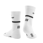 CEP The Run Compression Socks Mid Cut Men 4.0 White Passion