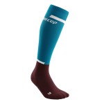 CEP The Run Compression Socks Tall Women 4.0 Petrol/Dark Red