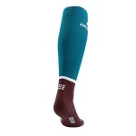 CEP The Run Compression Socks Tall Women 4.0 Petrol/Dark Red