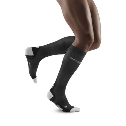 CEP run ultralight socks, black/light grey