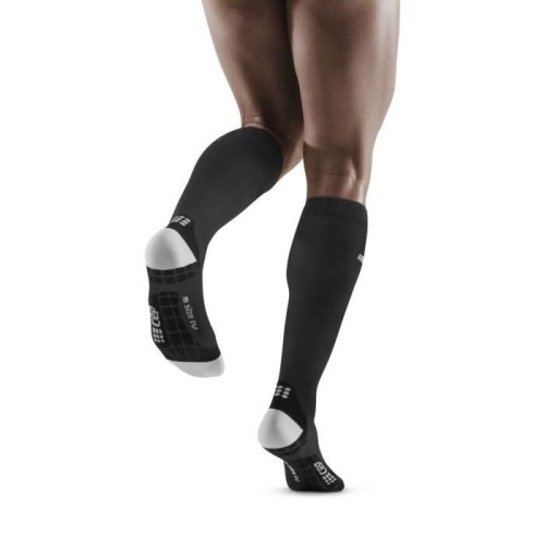 CEP run ultralight socks, black/light grey