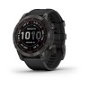 Garmin Fénix 7 Saphire Solar Titane Black DLC Bracelet noir