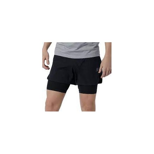 New Balance Short Q Speed Fuel 2 in 1 5 Inch Homme Passion