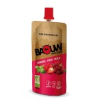 BAOUW Purée Et Compote Energétique Bio Framboise - Fraise -