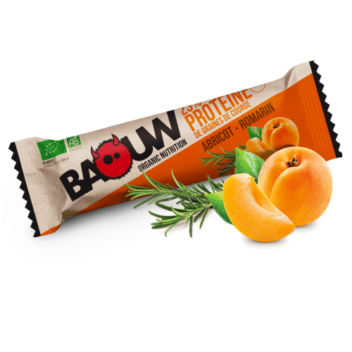BAOUW Barre Énergétique BIO Protéine de Courge - Abricot -