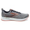 Brooks Levitate 5 Grey/Peacoat/Flame Passion Running