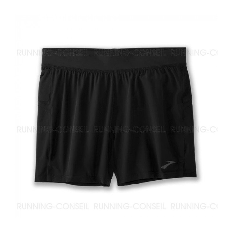 BROOKS Sherpa 5 " 2in1 Short Black Men Passion Running