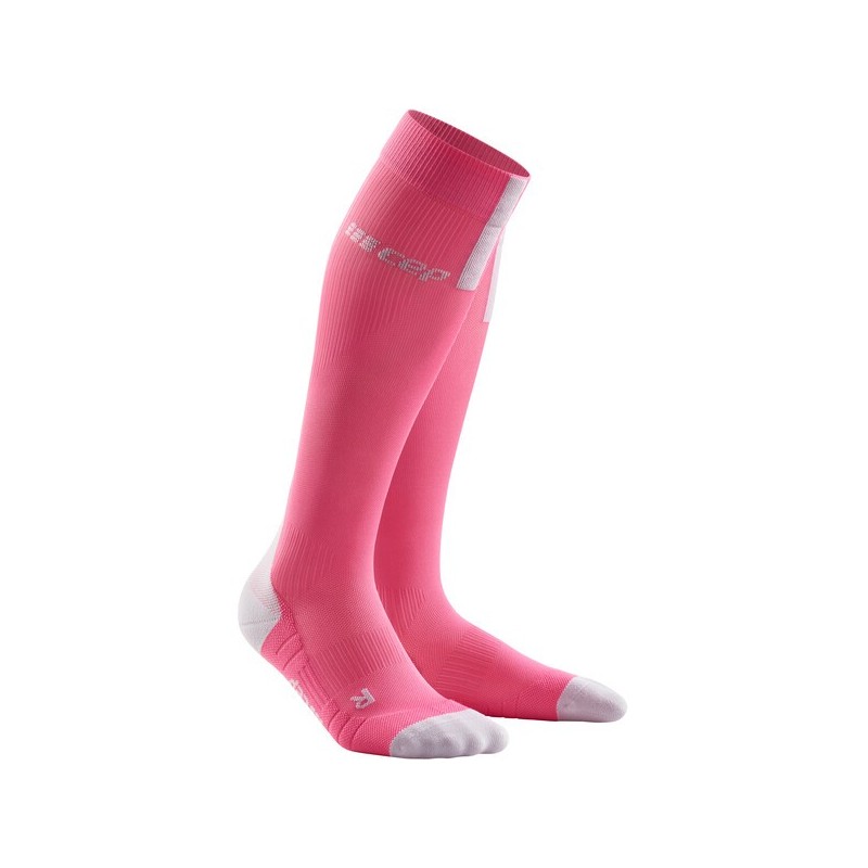 CEP Run Ultra-Light Socks Women Pink/Light Grey Passion Running