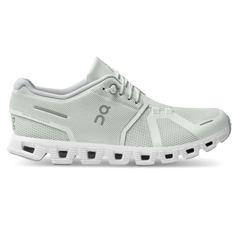 ON Cloud 5 W Ice/White Passion Running