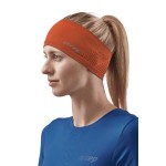 CEP Cold Weather Headband Dark Orange Passion Running