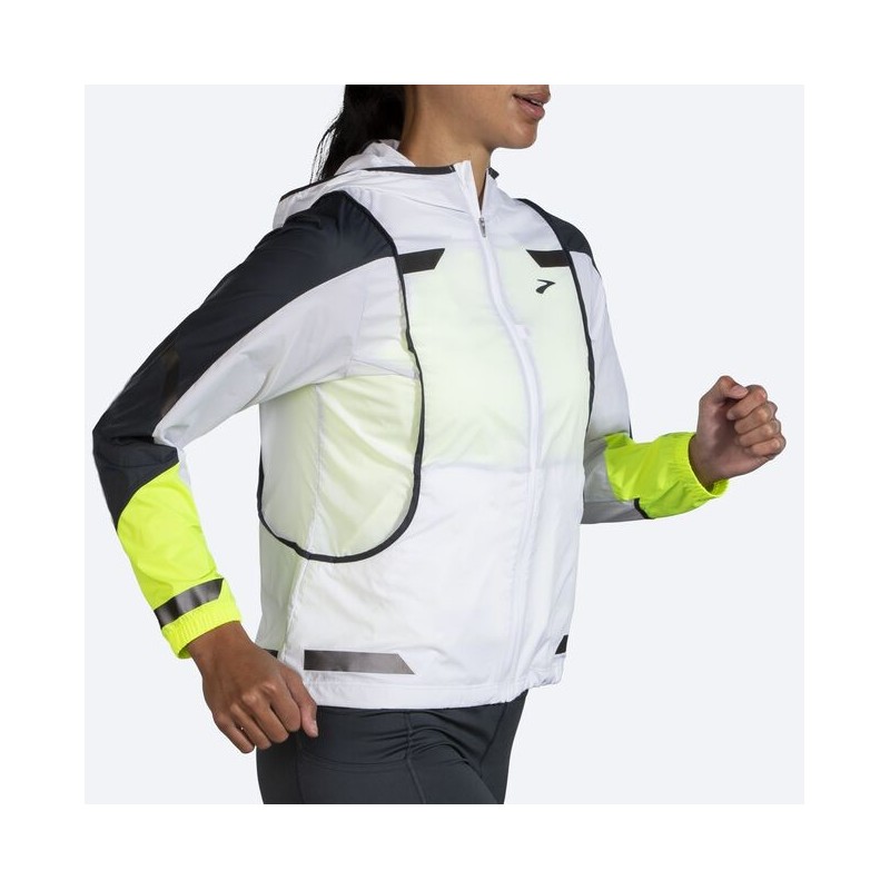 Brooks Run Visible Convertible Jacket W Passion Running