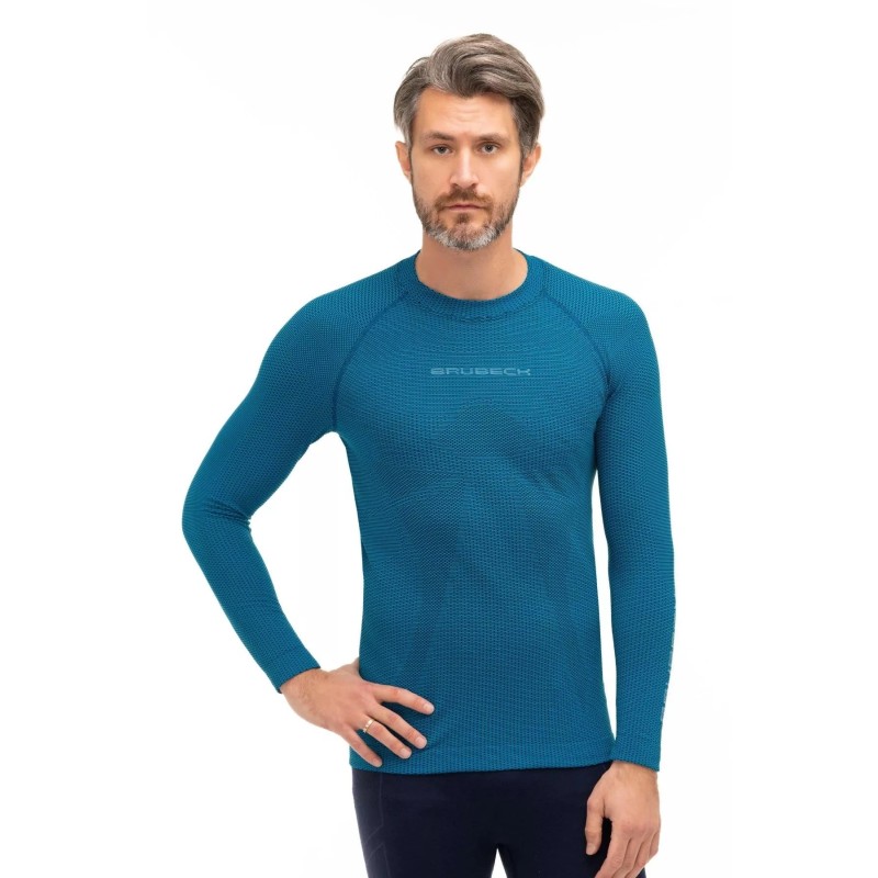 BRUBECK 3D Pro Men Long Sleeve Shirt Passion Running