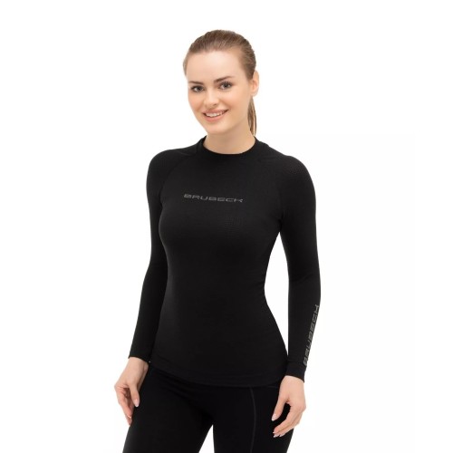 BRUBECK 3D Pro Women Long Sleeve Shirt Passion Running