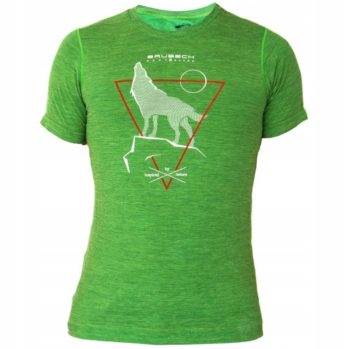 Brubeck Tee Shirt Thermique Vert Passion Running