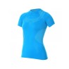 Brubeck Tee-shirt Thermique Dry Bleu W Passion Running