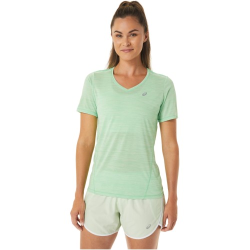 Asics Race V-neck Ss Top Passion Running