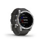 Garmin Epix Gen 2 Acier Silver Passion Running