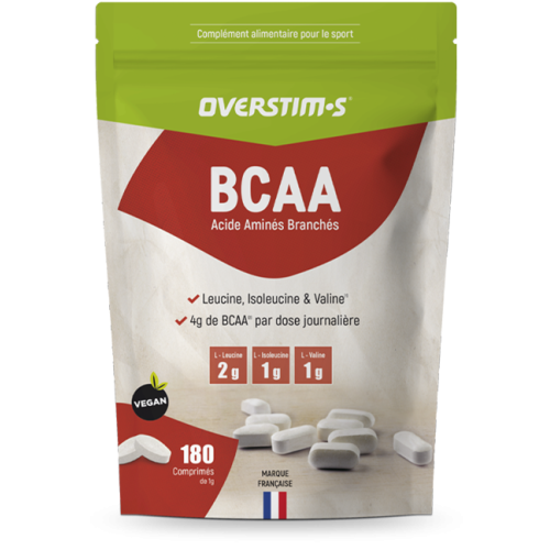 Overstim's Bcaa 180 Comprimés Passion Running