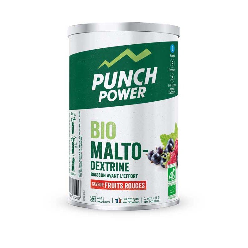 Punch Power Biomalto Fruits Rouge 500g Passion Running
