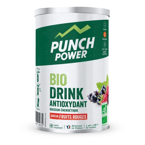 Punch Power Biodrink Anti Ox Fruits Rouge 500g Passion Running