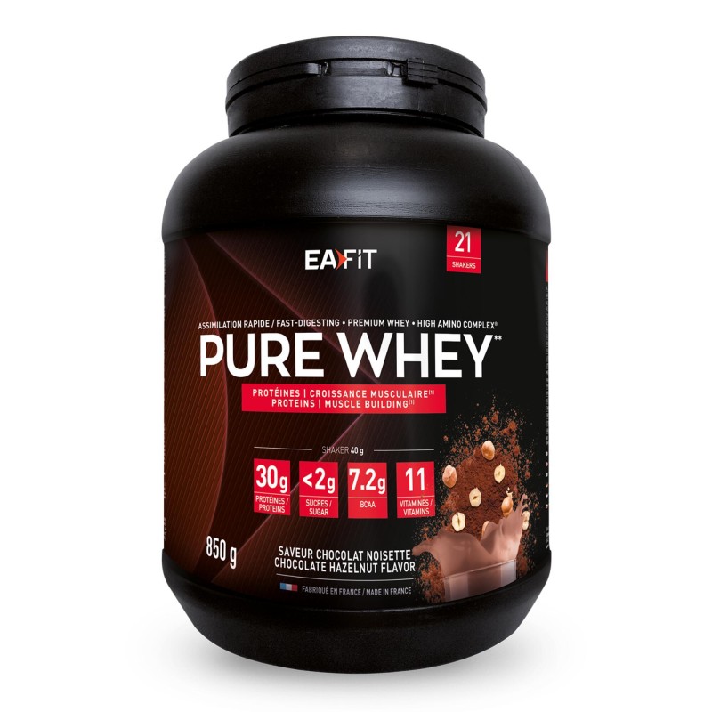 Ea Fit Pure Whey Choco Noisett 850g