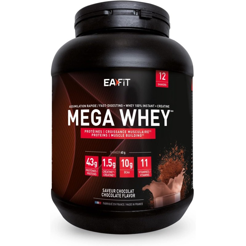 Ea Fit Pure Whey Double Choco 850g