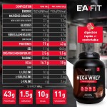 Ea Fit Pure Whey Double Choco 850g