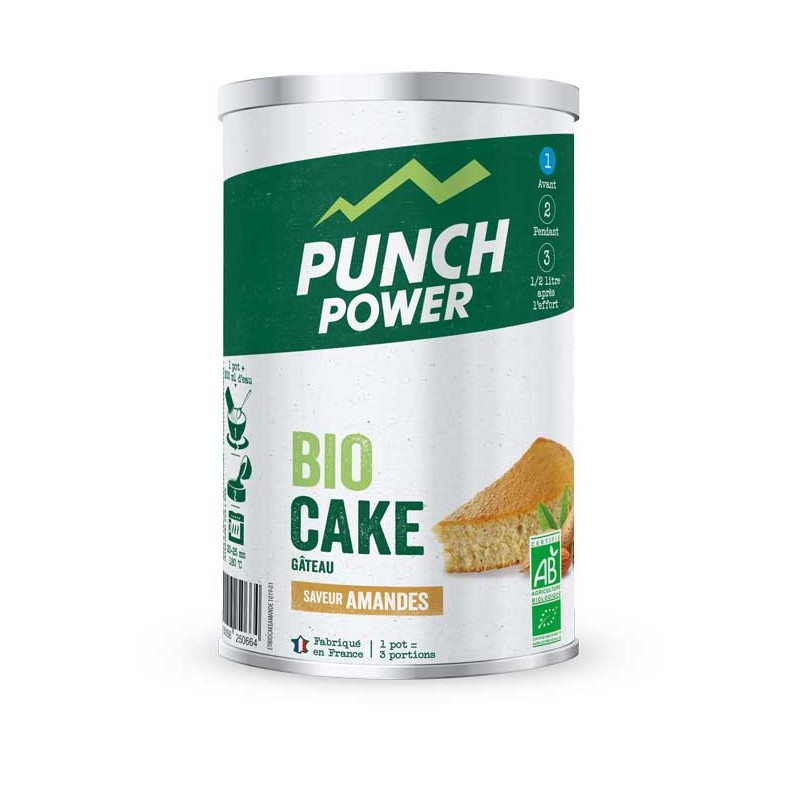 Punch Power Biocake Amandes 400g Passion Running