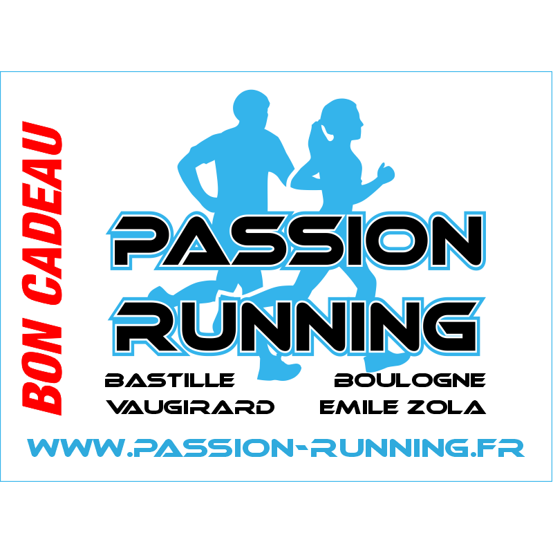 Bon Cadeau 20 Passion Running Passion Running