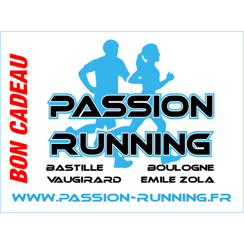 Bon Cadeau 180 Passion Running Passion Running