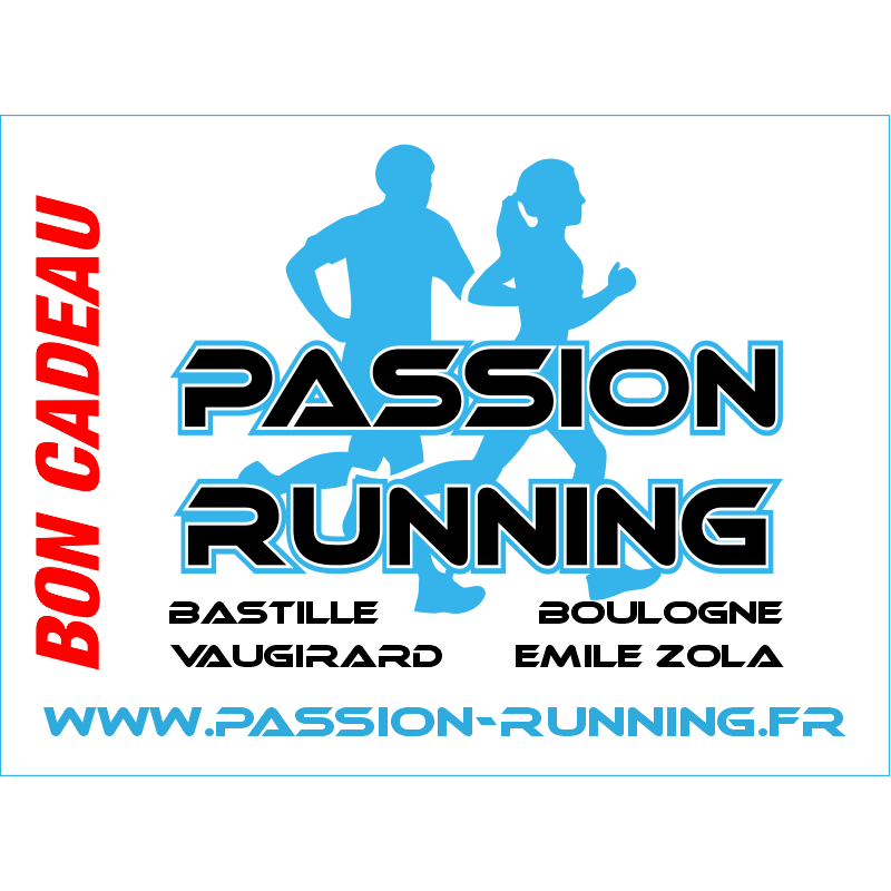 Bon Cadeau 180 Passion Running Passion Running