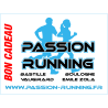 Bon Cadeau 150 Passion Running Passion Running
