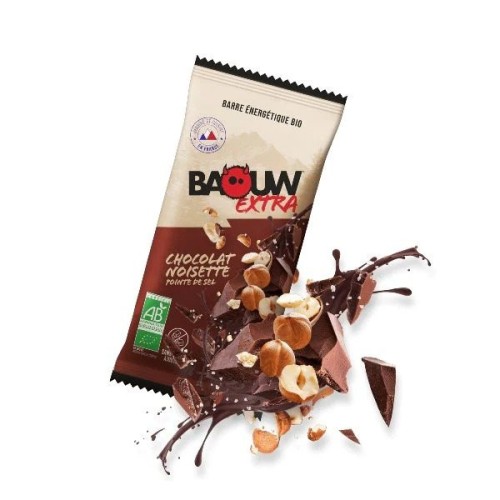 Baouw Barre Extra Bio Choco Noisette 50g Passion Running