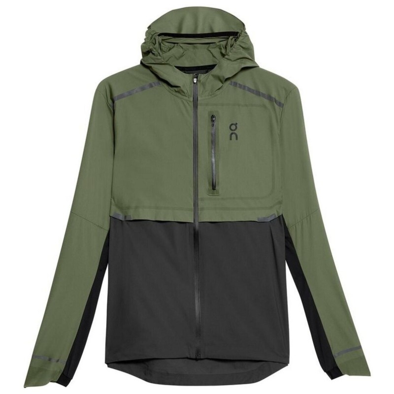 On Weather Jacket M Taiga/shadow Passion Running