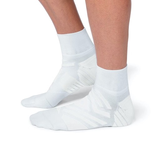 On Performance Mid Sock White Passion Running