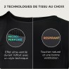 Percko Le T-shirt De Sport Passion Running