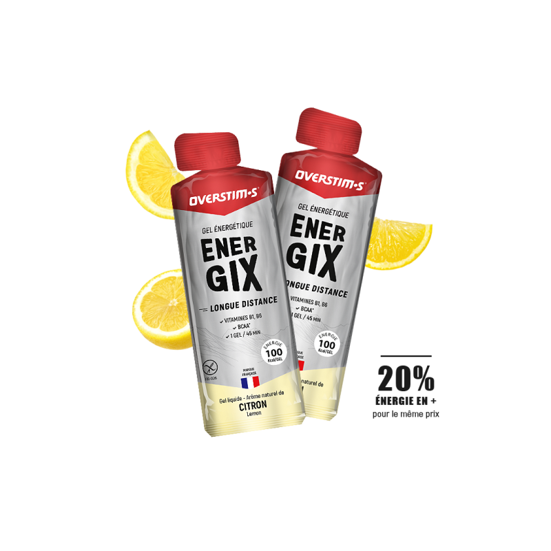 Overstim's Gel Energix Citron Passion Running