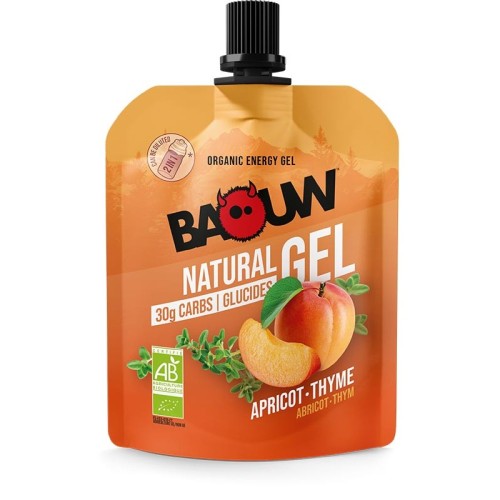 Baouw Natural Gel Abricot-thym Passion Running