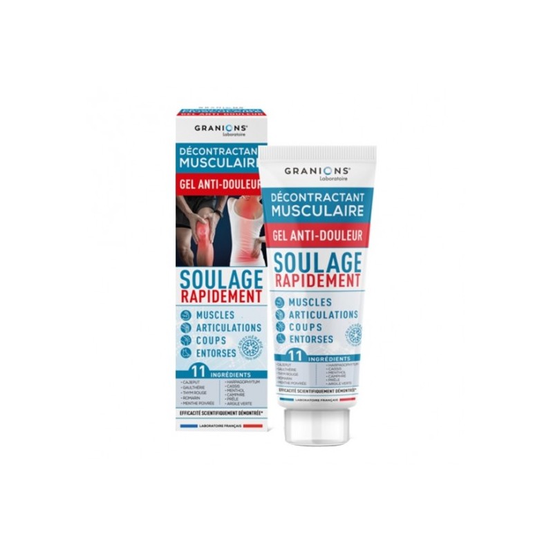Granions Gel Anti Douleur Decontractant Musculaire