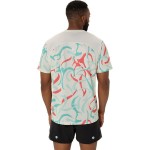 Asics Road All Over Print Ss T