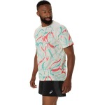 Asics Road All Over Print Ss T