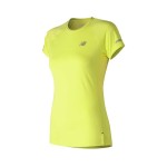 NEW BALANCE Tee Shirt SRY Women Jaune Passion Running