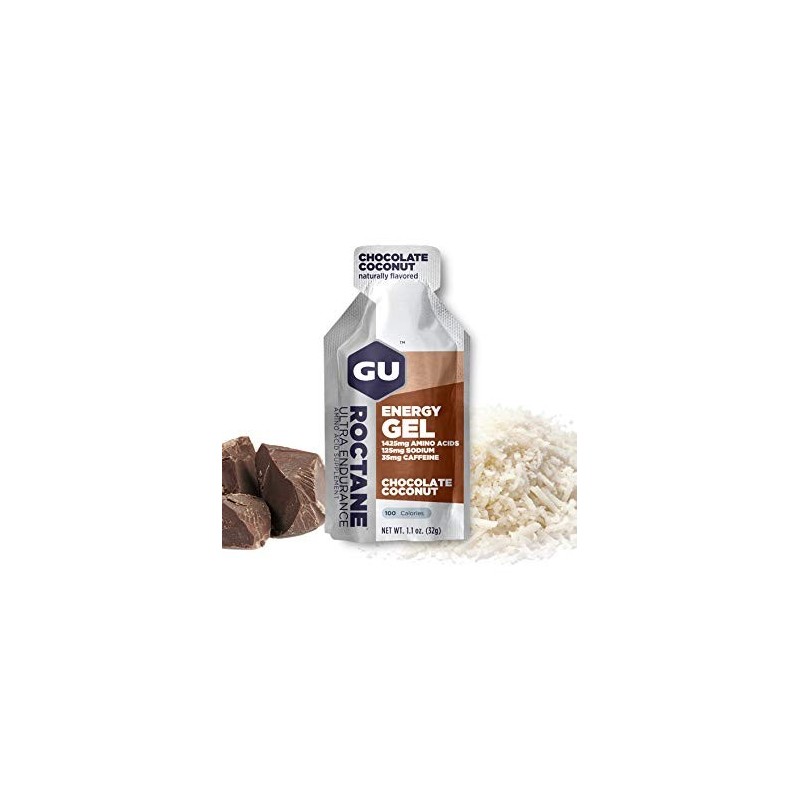 GU Gel Roctane Chocolate Coconut Passion Running