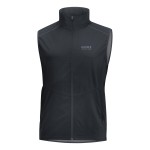 GORE Veste Ess WTP sans manche Noir Passion Running