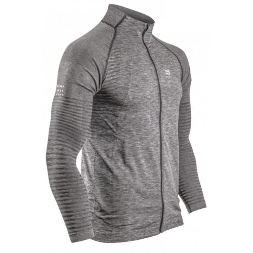 COMPRESSPORT Seamless Zip Sweatshirt Passion Running