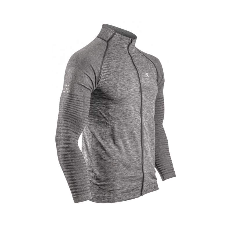 COMPRESSPORT Seamless Zip Sweatshirt Passion Running