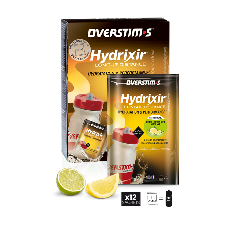 OVERSTIM'S Hydrixir Longue Distance citron - citron vert