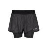 NEWLINE Black 2 Lay Shorts W Passion Running